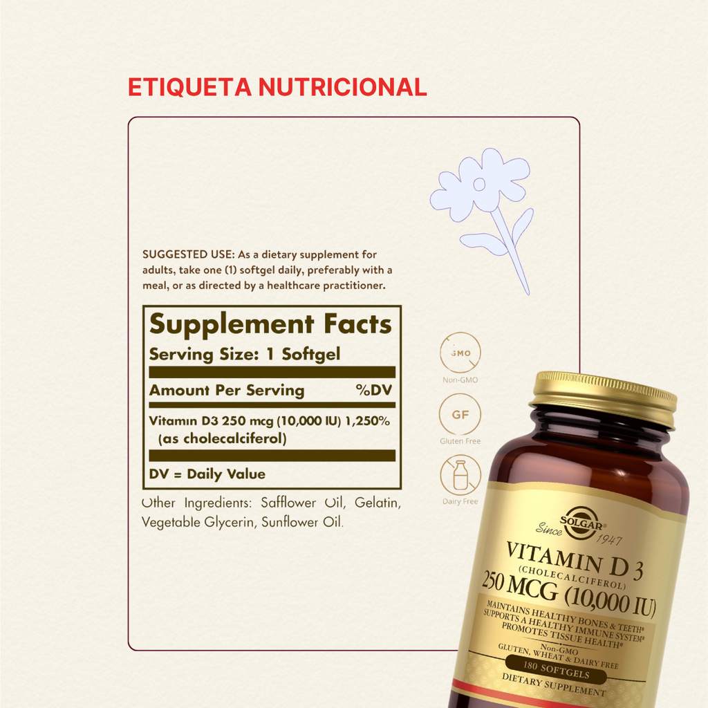 Vitamina D 10,000 UI