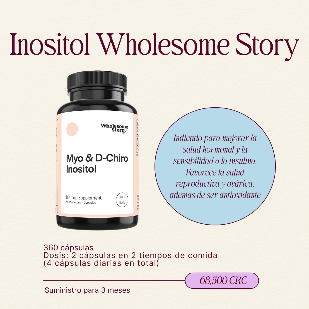 Inositol 360 cápsulas | Wholesome Story