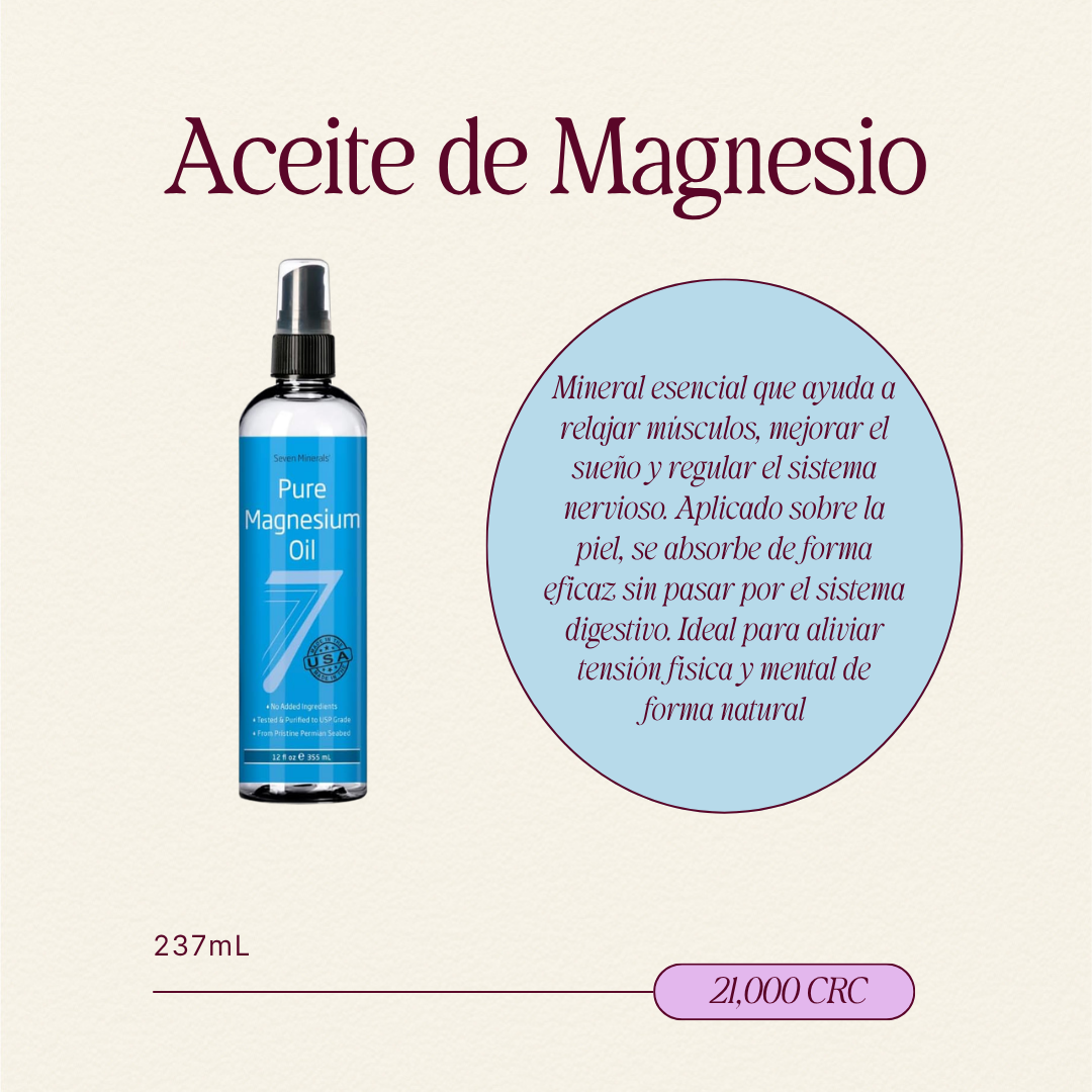 Aceite puro de magnesio