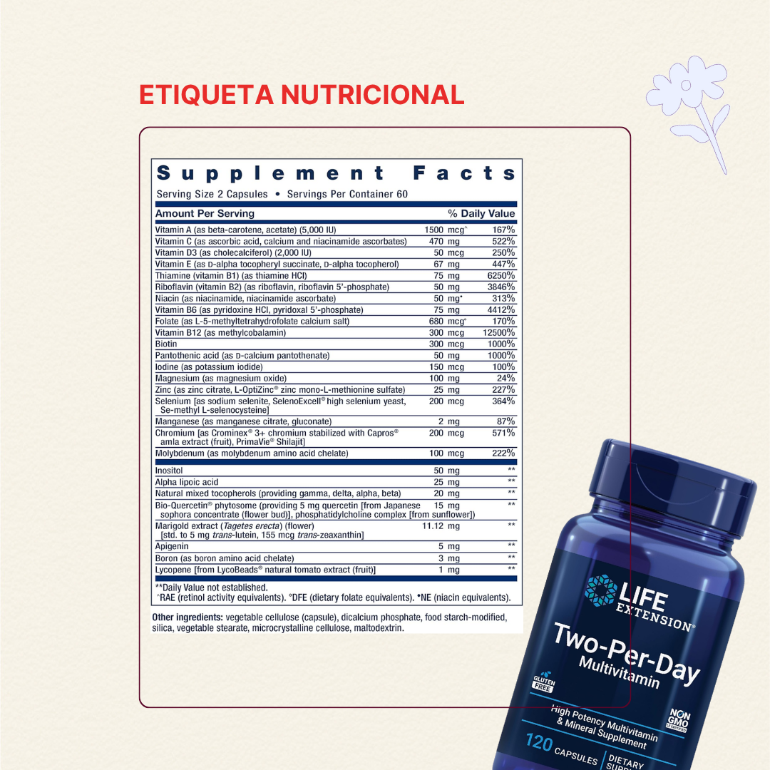 Multivitamínico Two Per Day
