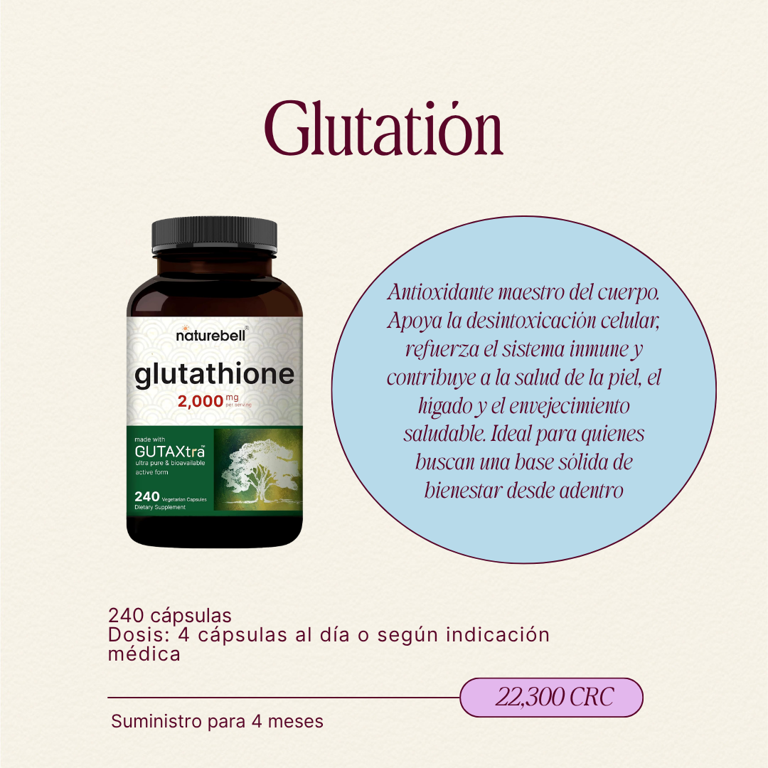 Glutatión | Naturebell