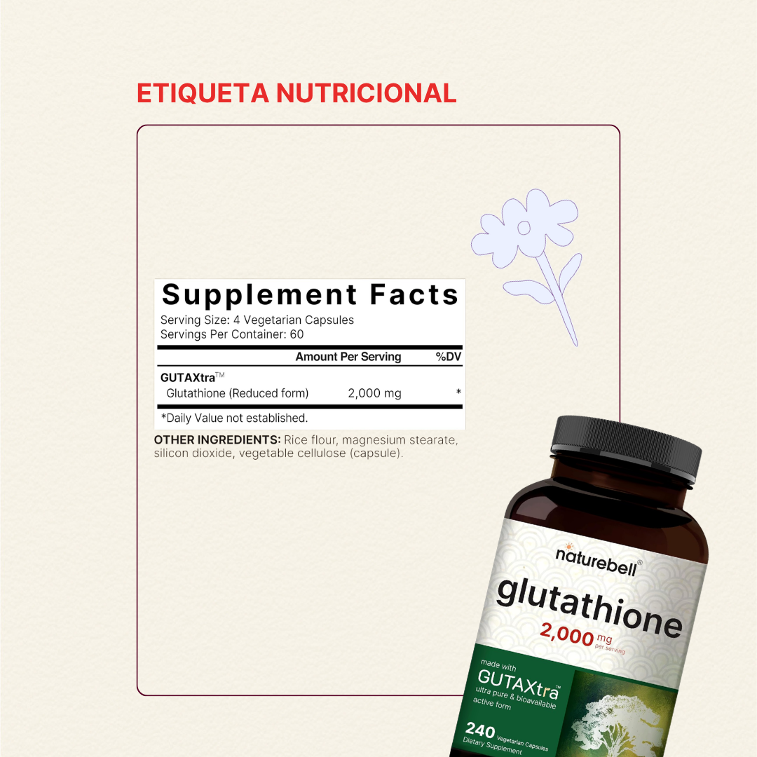 Glutatión | Naturebell