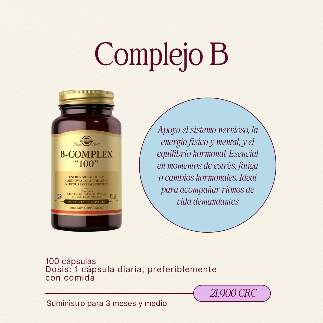 Complejo B Vitaminas | Solgar