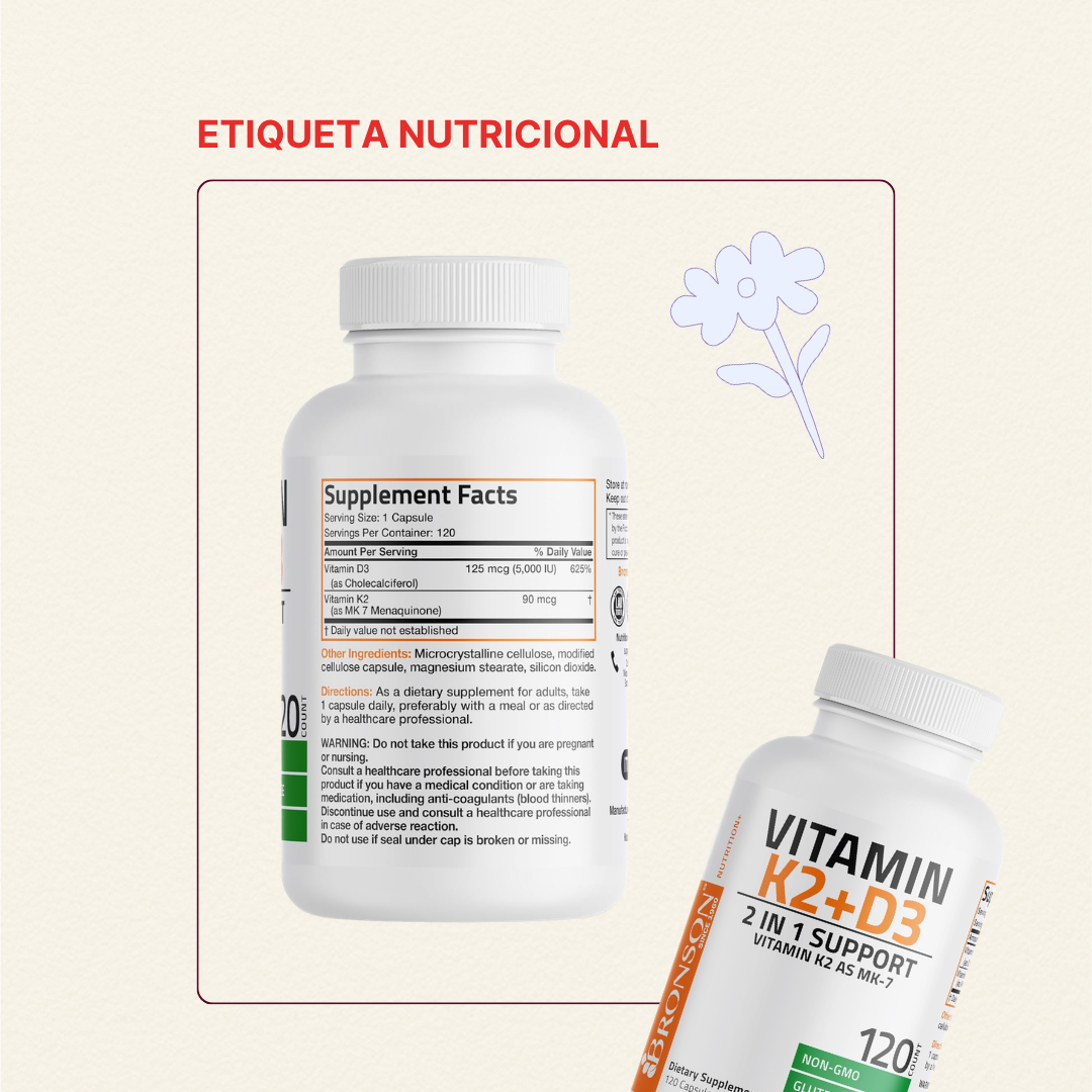 Vitamina D3+K2