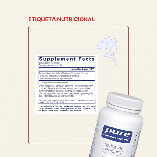 Berberina Phytosome | Pure Encapsulations