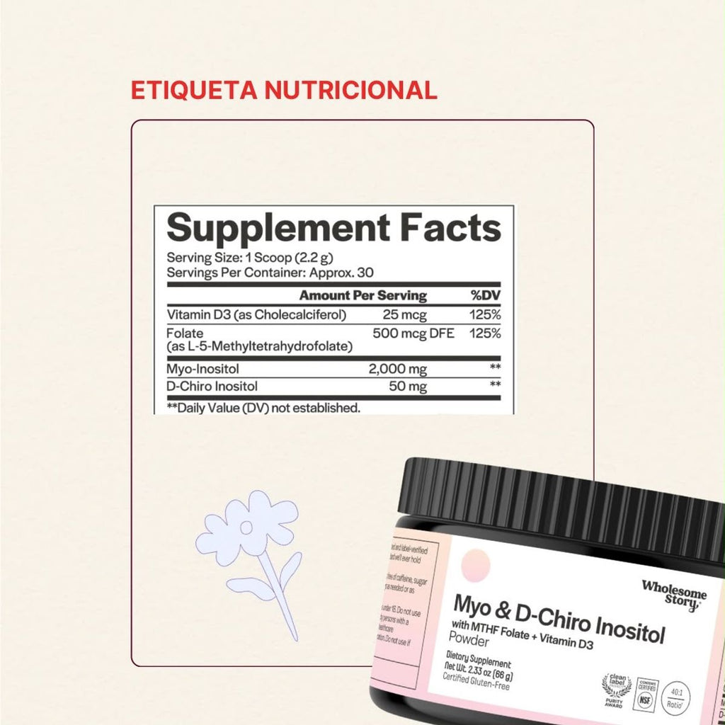 Inositol en polvo | Wholesome Story